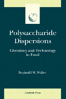 Polysaccharide dispersions : chemistry and technology in food