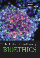 the oxford handbook of  BIOETHICS