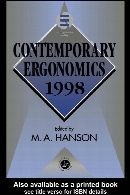 Contemporary Ergonomics 1998.