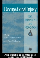 Occupational Injury : Risk, Prevention And Intervention.