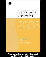 Contemporary Ergonomics 2003.