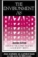 The environment as hazard 2nd ed