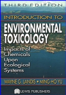 Introduction To Environmental Toxicology : Impacts.