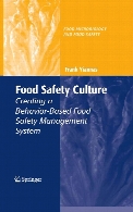 Food safety culture : creating a behavior-based food safety management system