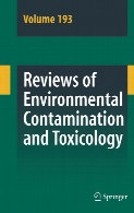 Reviews of environmental contamination and toxicology. / Volume 193