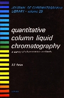 Quantitative column liquid chromatography : a survey of chemometric methods