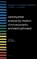 Carbohydrate analysis by modern chromatography and electrophoresis