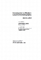 Introduction to modern liquid chromatography,2d ed.