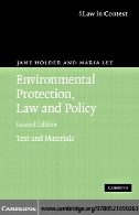 Environmental protection, law and policy : text and materials 2nd
