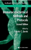 Immunocytochemical methods and protocols
