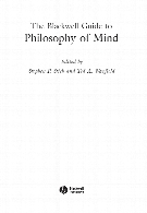 The Blackwell guide to philosophy of mind