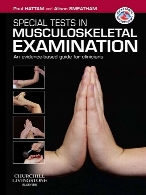 Special tests in musculoskeletal examination An evidence-based guide for clinicians