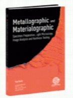 Metallographic and materialographic specimen preparation, light microscopy, image analysis and hardness testing