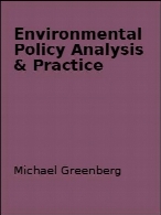 Environmental policy analysis and practice