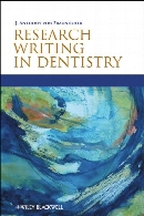 Research writing in dentistry