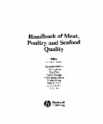 Handbook of meat, poultry and seafood quality