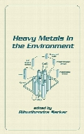Heavy metals in the environment.