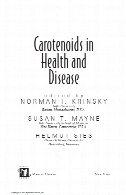 Carotenoids in health and disease