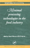 Minimal processing technologies in the food industries