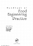 Handbook of food engineering practice.