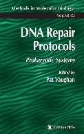 DNA repair protocols : prokaryotic systems