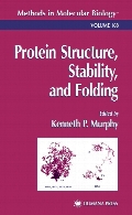 Protein structure, stability, and folding