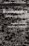 Bioinformatics methods and protocols