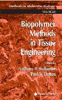 Biopolymer methods in tissue engineering