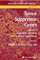 Tumor suppressor genes. Volume 2, Regulation, function, and medicinal application