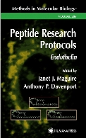 Peptide research protocols : endothelin