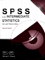 SPSS for intermediate statistics : use and interpretation,2nd ed.