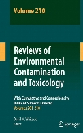 Reviews of environmental contamination and toxicology. / Vol. 210