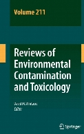 Reviews of environmental contamination and toxicology. Vol. 211