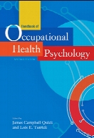 Handbook of occupational health psychology 1st ed