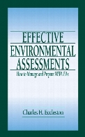 Effective environmental assessments : how to manage and prepare NEPA EAs