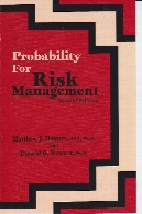 Probability for risk management
