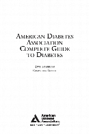 American Diabetes Association complete guide to diabetes