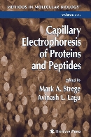 Capillary electrophoresis of proteins and peptides