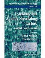 Cytokines and colony stimulating factors : methods and protocols