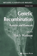 Genetic recombination : reviews and protocols