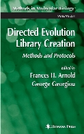 Directed evolution library creation : methods and protocols