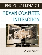 Encyclopedia of human computer interaction