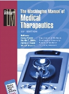 The Washington manual of medical therapeutics,33rd ed