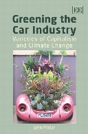 Greening the car industry : varieties of capitalism and climate change