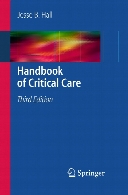 Handbook of critical care,3rd ed.