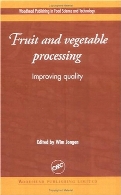 Fruit and vegetable processing : improving quality