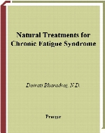 Natural treatments for chronic fatigue syndrome