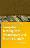Geospatial techniques in urban hazard and disaster analysis, 2.