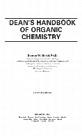 Dean's handbook of organic chemistry