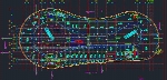 پلان مجتمع اداری تفریحی + پلان کامل برای اتوکدIntegrated Office Recreation Complex Full Plan for Autocad